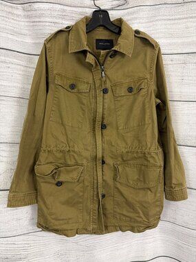 Banana Republic Olive Green Military Jacket Size M